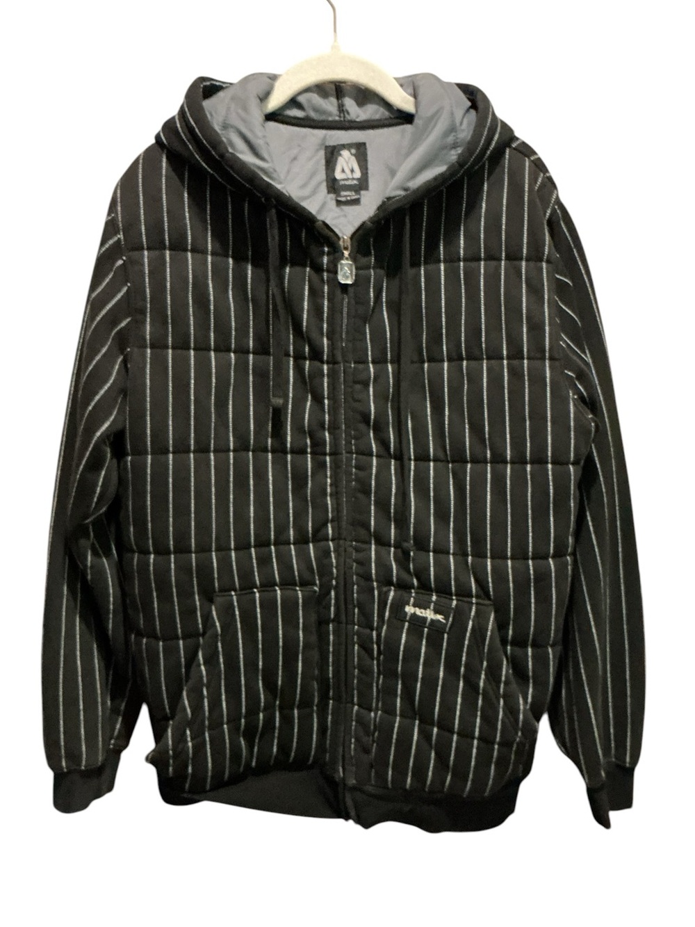 Matix Big Boys Pinstriped Quilted Jacket w/ Hood